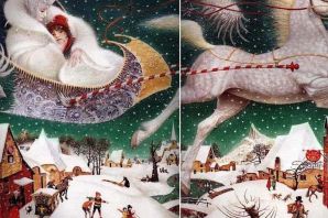 Снежная королева иллюстрации ерко