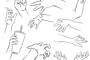 Зарисовки рук