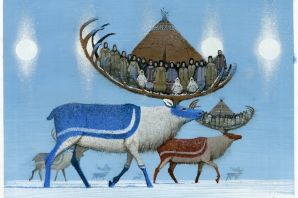 Рисунки северных народов
