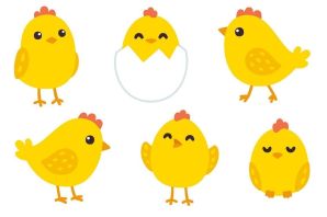 Рисунок цыпленок для детей