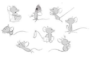 Морда крысы рисунок