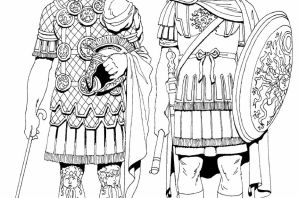 Рисунок карандашом римский легионер