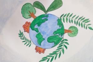 Зеленая планета глазами детей рисунки