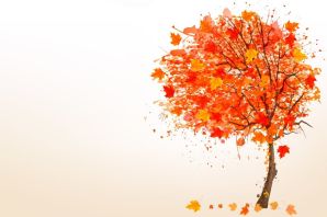 Осеннее дерево рисунок