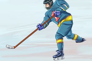 Хоккейные рисунки