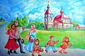 Рисунок на тему православие