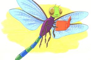 Иллюстрация к басне стрекоза и муравей