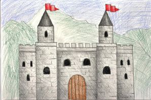 Рисунок старого замка