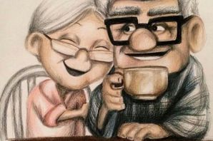 Рисунок на тему день бабушек и дедушек