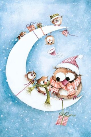 Милые рисунки на новый год