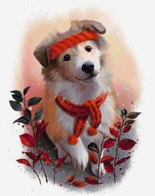 Рисунки щенков