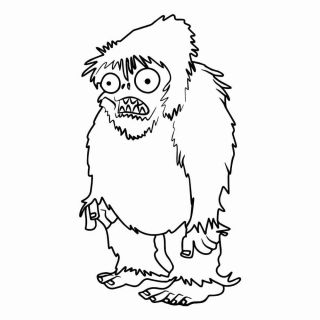 Раскраска зомби