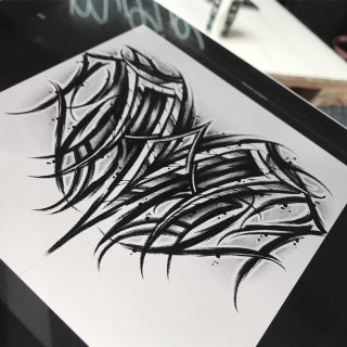 Пепел эскиз