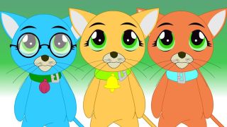 Три котенка рисунок
