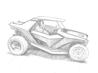 Багги рисунок