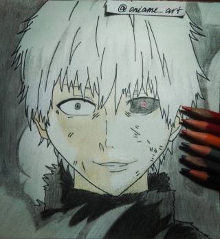 Рисунок гуля карандашом