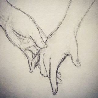 Рисунки рук для срисовки