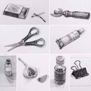 Предметы быта рисунок