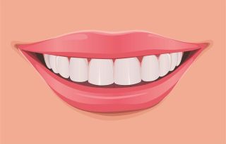 Рисунок рта с зубами