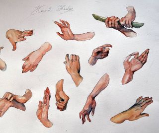 Кисть руки рисунок