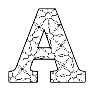 Буква д раскраска