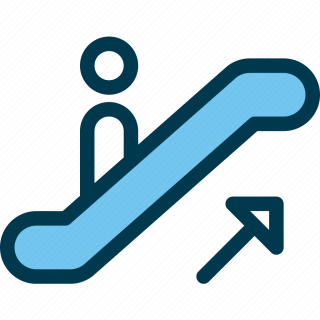 Эскалатор рисунок