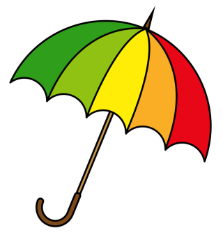 Зонтик рисунок для детей