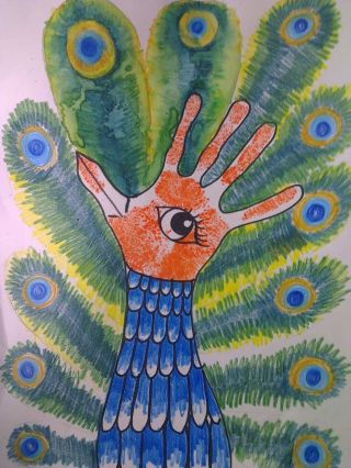 Рисунки из руки животные