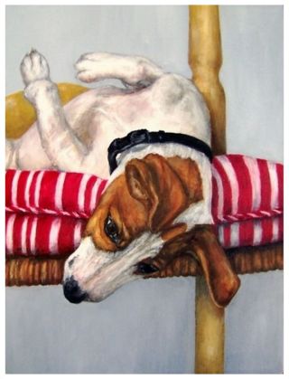 Джек рассел терьер рисунок