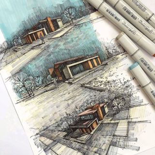 Рисунки архитектора