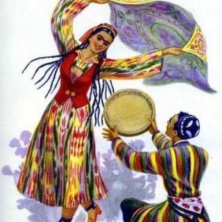 Узбеки рисунок