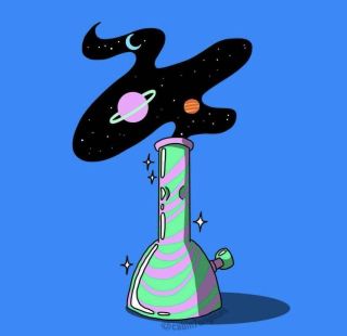 Рисунок бонг