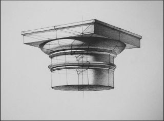 Капитель рисунок
