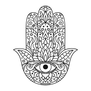 Хамса рисунок