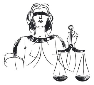 Фемида рисунок