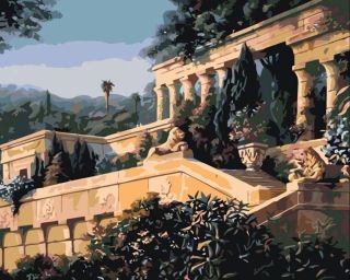 Сады семирамиды рисунок