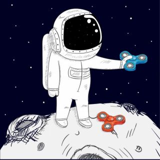 Рисунок на луне