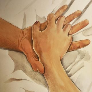 Рисунок две руки