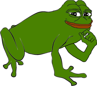 Пепе лягушка раскраска