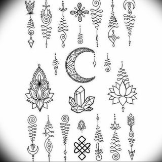 Легкие эскизы на руку