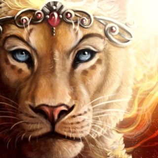 Знак зодиака лев эскиз