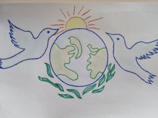 Рисунок на тему мир добра