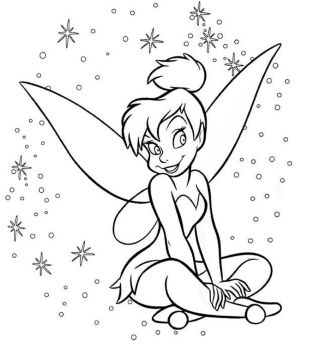 Питер пэн раскраска