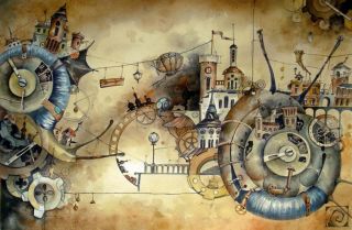 Рисунки в стиле стимпанк