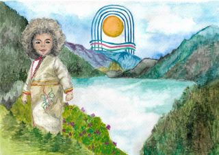 Детские рисунки о сибири