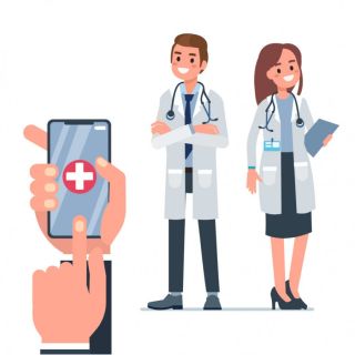 Медик рисунок