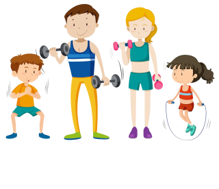 Здоровый человек рисунок