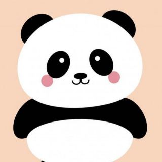 Панда рисунок легкий