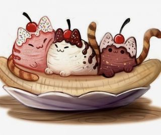 Еда милые рисунки