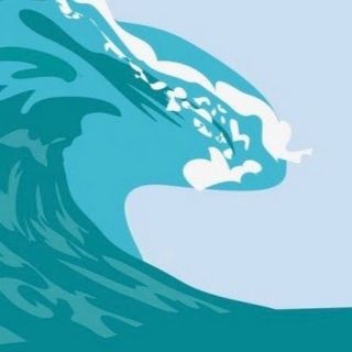 Морская волна рисунок